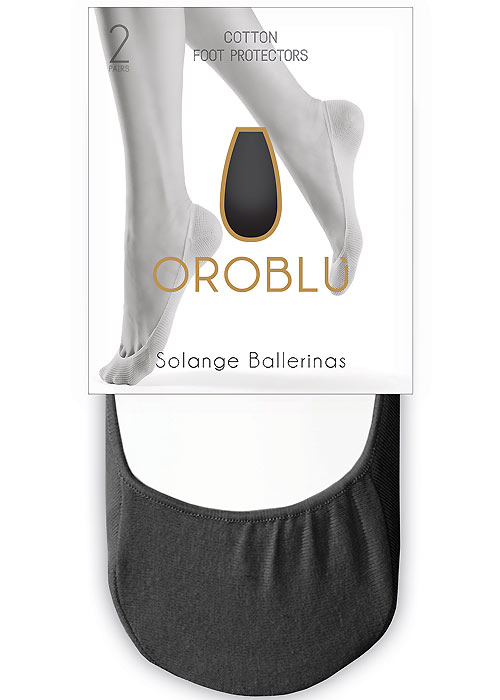 Oroblu Solange Ballerinas Footlets 2 Pair Pack BottomZoom 3