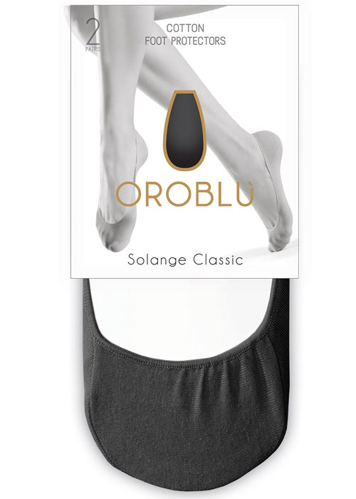 Oroblu Solange Classic Footlets 2 Pair Pack SideZoom 3