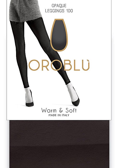 Oroblu Warm And Soft Footless Tights SideZoom 3