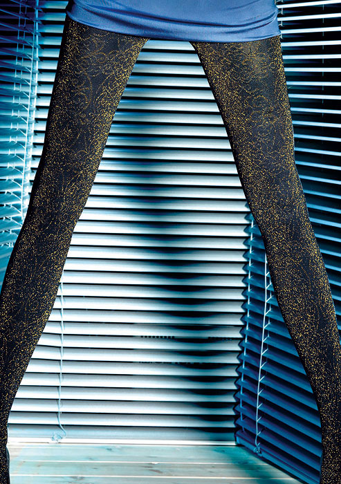 Oroblu Zarina Lurex Tights image