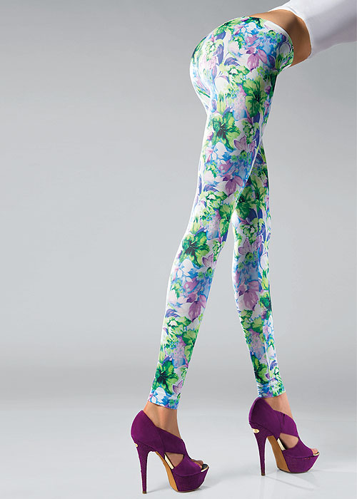 Pierre Mantoux Fiori Leggings