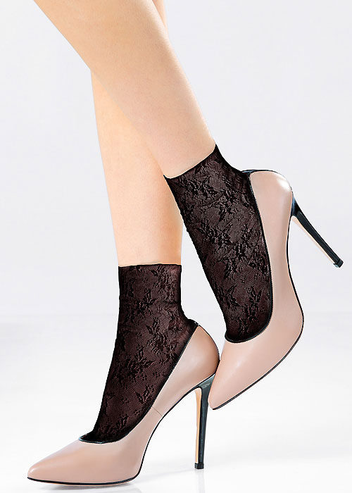 Pierre Mantoux Miranda Lace Ankle Highs SideZoom 2