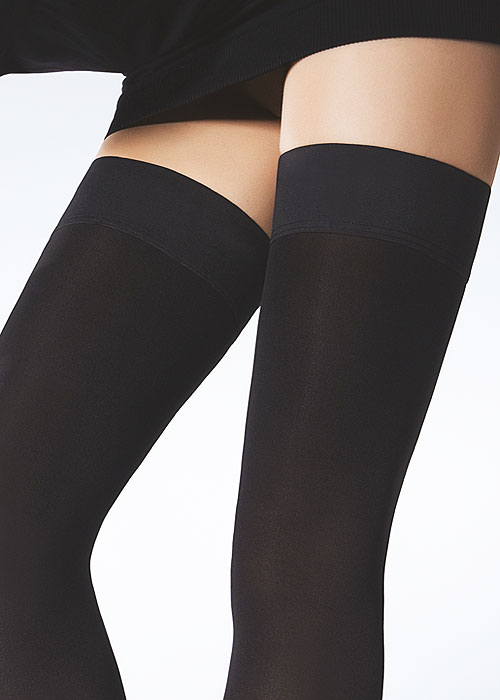 Pierre Mantoux Veloutine 50 Opaque Hold Ups SideZoom 2
