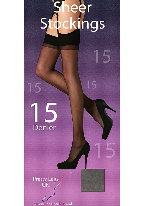 Pretty Legs 15 Denier Stockings 2 Pair Pack