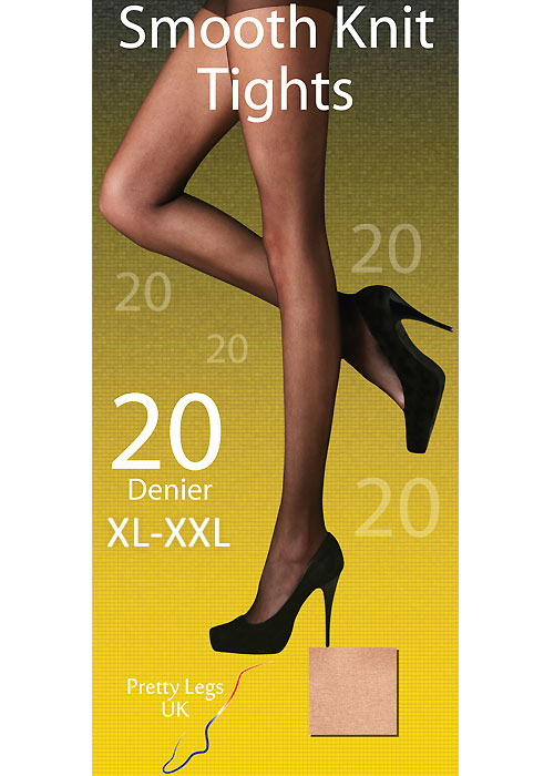 Pretty Legs Smooth Knit Plus Size Tights