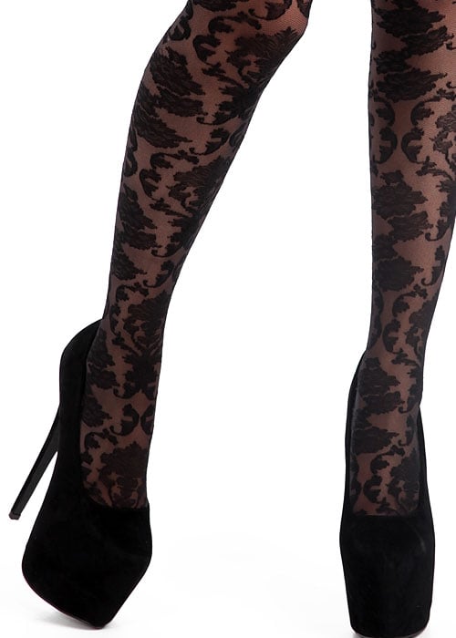 Pamela Mann Baroque Tulle Tights SideZoom 3