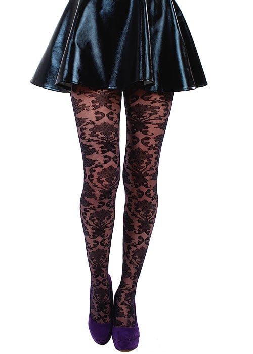 Pamela Mann Baroque Tulle Tights SideZoom 2