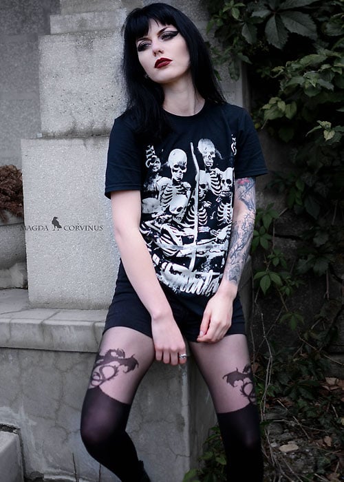Pamela Mann Alchemy Dragon Over The Knee Tights