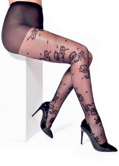 Pamela Mann All Over Lace Tights image