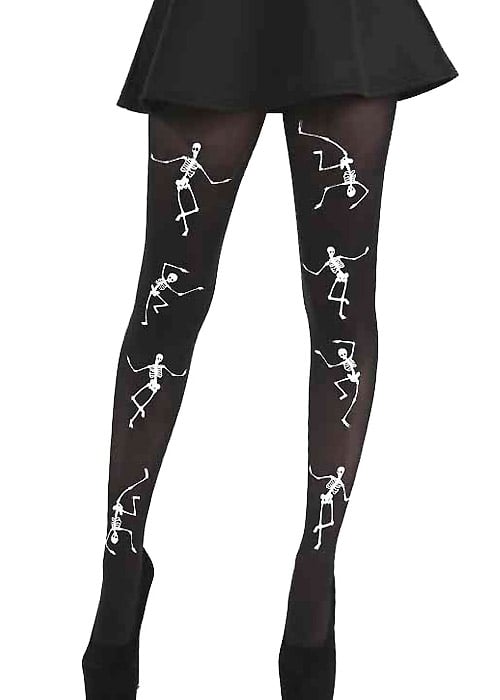 Pamela Mann Dancing Skeletons Tights image