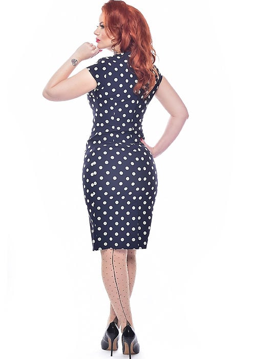 Pamela Mann Jive Seamed Dotty Tights image