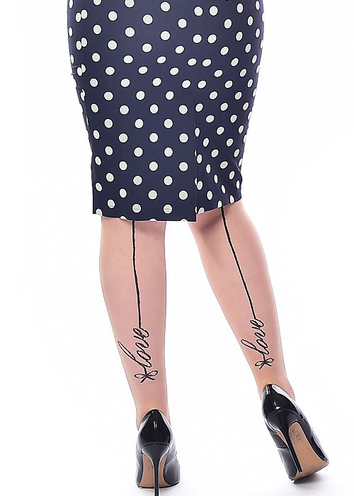 Pamela Mann Signature Love Seam Tights image