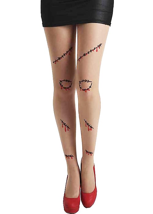 Pamela Mann Stitches and Blood Tights image