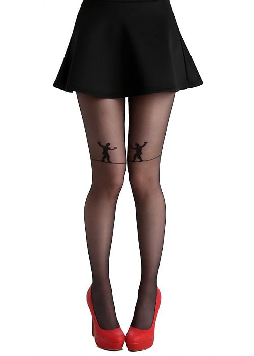 Pamela Mann Tight Rope Walker Tights SideZoom 2