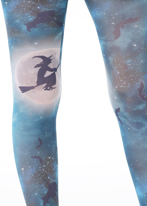 Pamela Mann Witch On Broomstick Tights BottomZoom 2