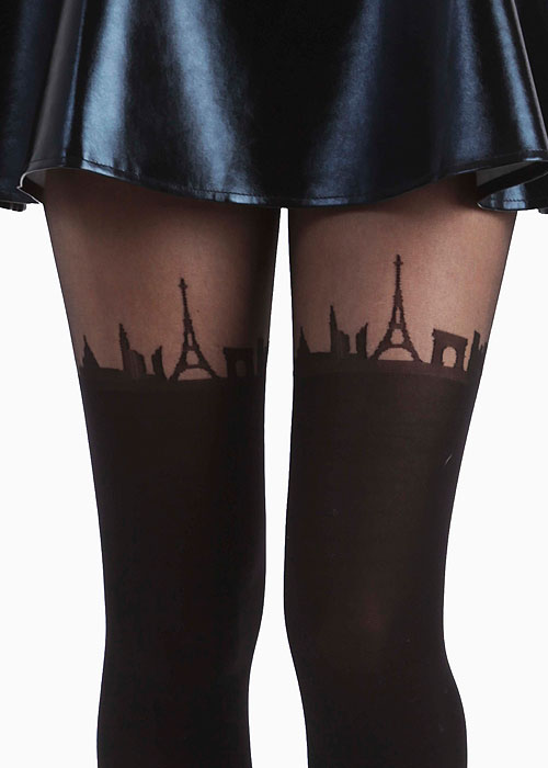 Pamela Mann Paris Skyline Tights SideZoom 2