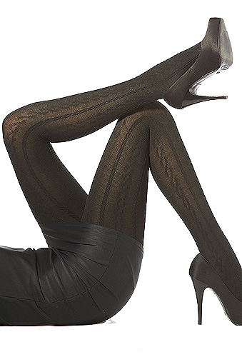 Pretty Polly Cable Opaque Tights