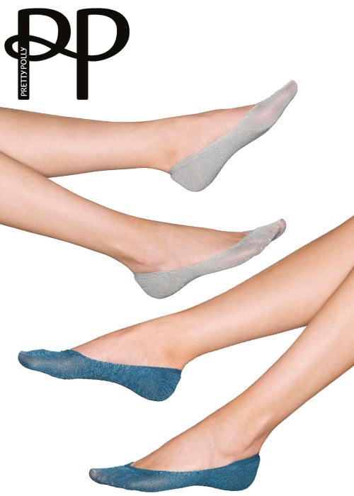 Pretty Polly Colourful Footsies 2PP image