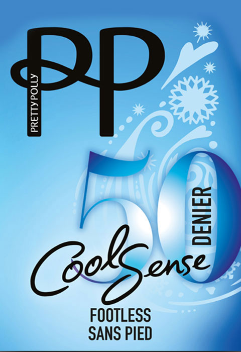 Pretty Polly 50 Denier Coolsense Footless Tights