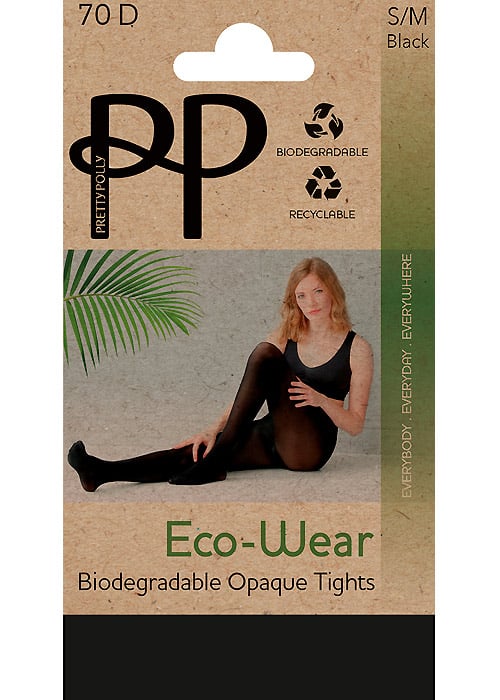 Pretty Polly Eco Wear 70 Denier Opaque Tights SideZoom 4