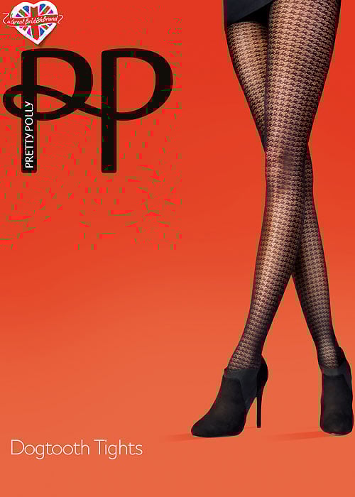 Pretty Polly Fashion Dogtooth Tights image