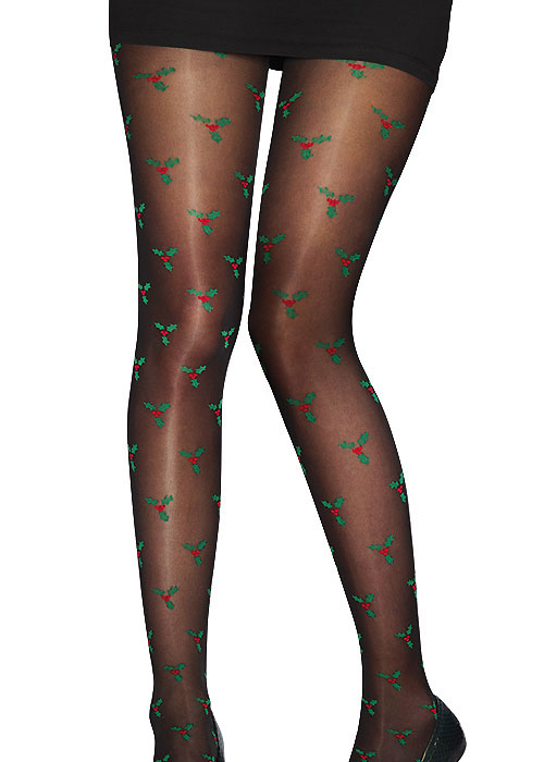 Pretty Polly Holly Patterned Tights SideZoom 3