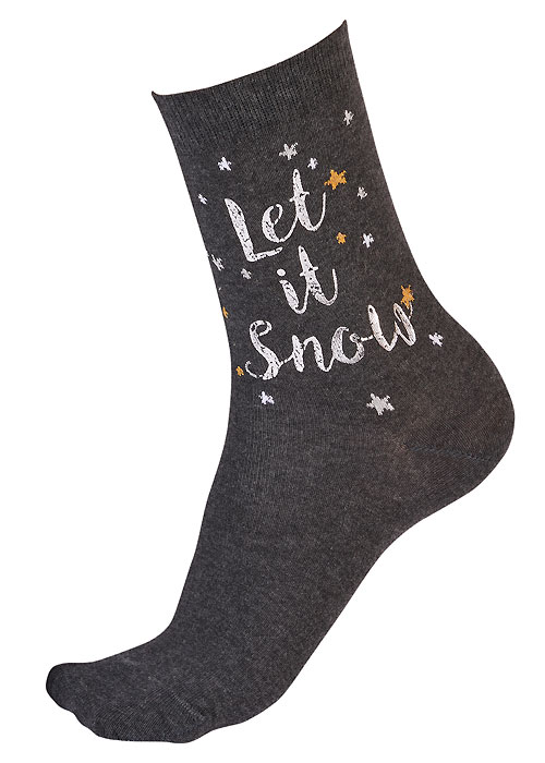 Pretty Polly Let It Snow Socks image