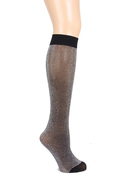 Pretty Polly Lurex Knee High  SideZoom 2