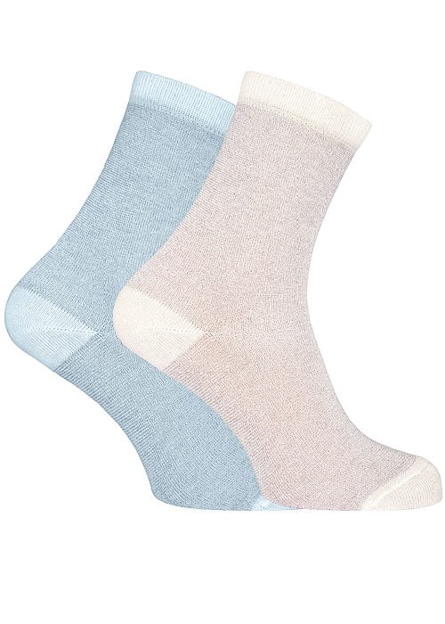 Pretty Polly Lurex Stripe Socks 2PP image