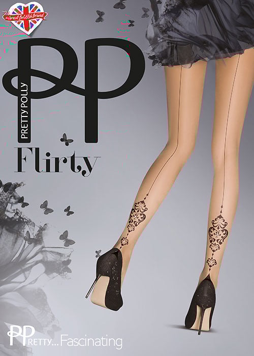 Pretty Polly Fascinating Baroque Backseam Tights image