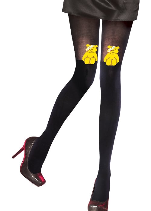 Pretty Polly Pretty Pudsey Tights SideZoom 2