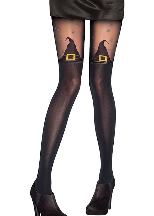 Pretty Polly Pretty Spooky Witches Hat Tights