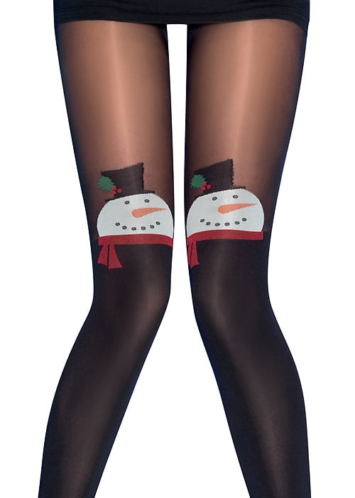 Pretty Polly Pretty Snowman Tights SideZoom 2