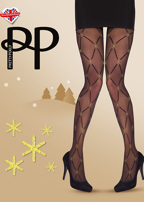Pretty Polly Stars Diamond Tights image