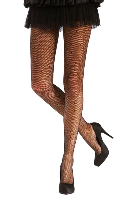 Pretty Polly Spot Fishnet Tights In Stock At UK Tights