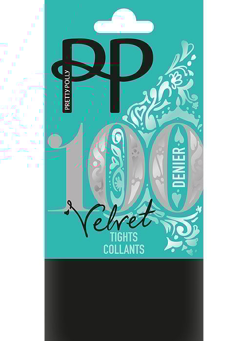 Pretty Polly Velvet 100 Denier Opaque Tights image