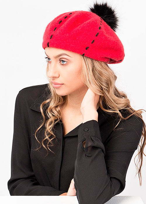 Pia Rossini Carly Beret SideZoom 3