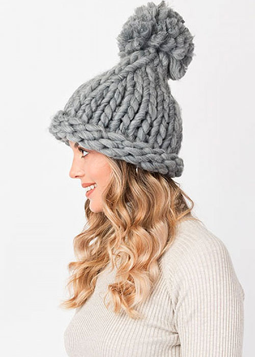 Pia Rossini Cosette Knitted Hat BottomZoom 2