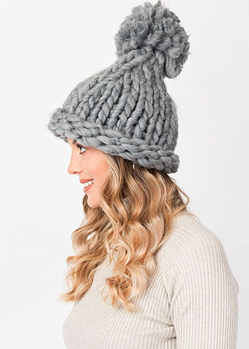 Pia Rossini Cosette Knitted Hat SideZoom 2