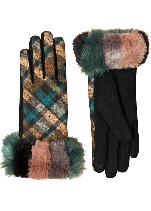 Pia Rossini Nikki Tartan Gloves image