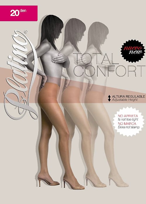 Platino Total Comfort 20 Denier Tights