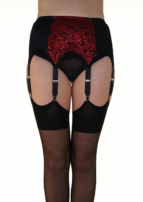 Sassy 6 Strap Abi Suspender Belt image