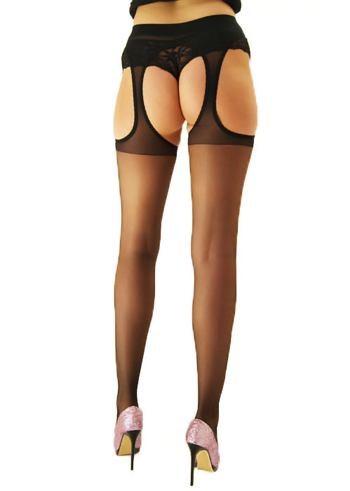 Sarah Borghi Audiaceuse Suspender Tights SideZoom 2