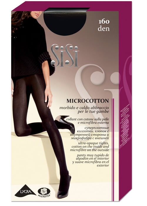 Sisi Microcotton Opaque Tights SideZoom 3