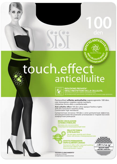 Sisi Touch Effect Anticellulite 100 Footless Tights