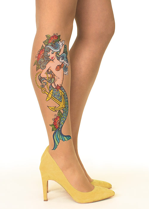 Stop And Stare Mermaid Spell Tights