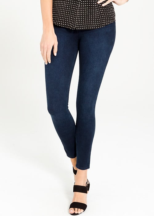 Spanx Cropped Indigo Leggings In Stock At UK Tights