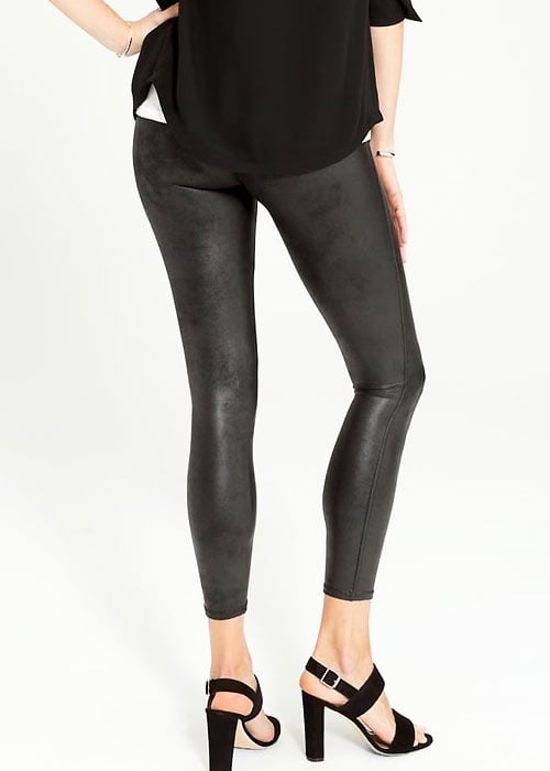 Spanx Faux Leather Leggings SideZoom 2