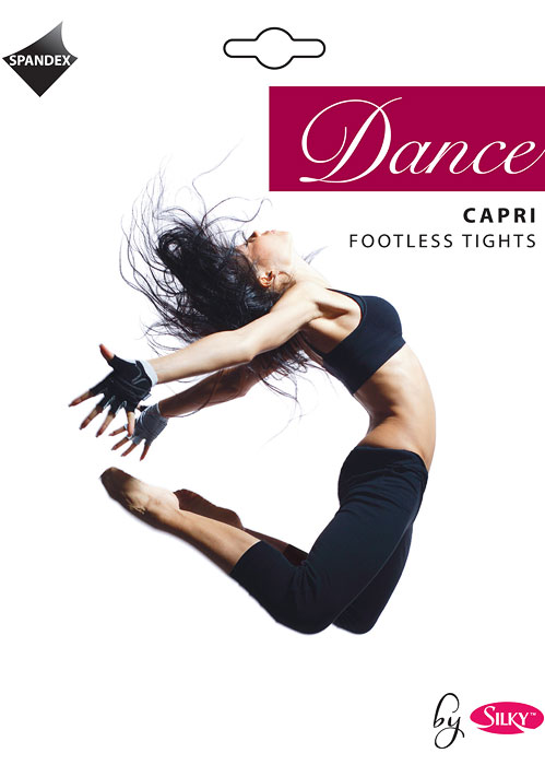 Silky Dance Capri Footless Tights