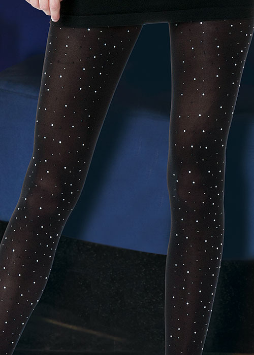 Silky Party Jazz Diamond Tights SideZoom 2